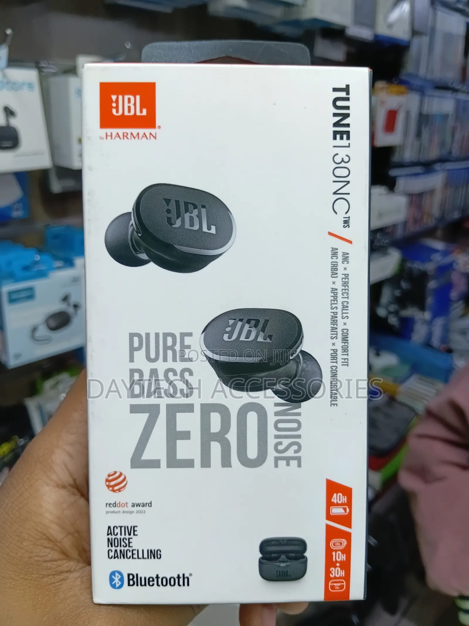 These Are JBL Tune 130nc TWS True Wireless Earbuds.