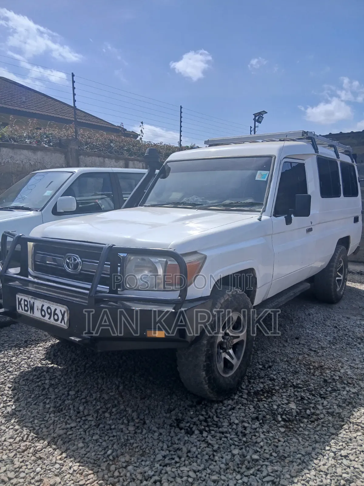 Toyota Land Cruiser 2008 White
