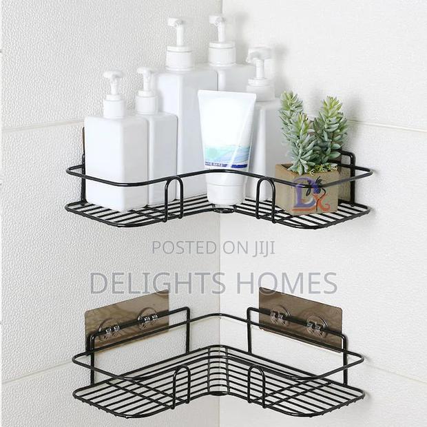 Bathroom Shelves Triangular Corner Shelf_tt - thumbnail 2