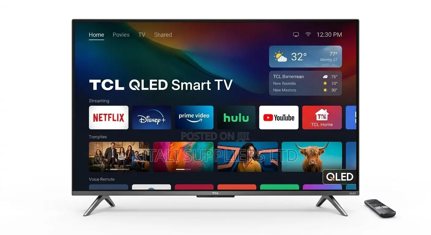32" TCL Qled Smart Tv