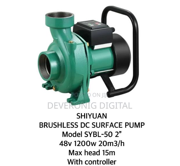 Shiyuan Brushless Dc Surface Pump48v 1200w 20m3/Hmax Head 15m