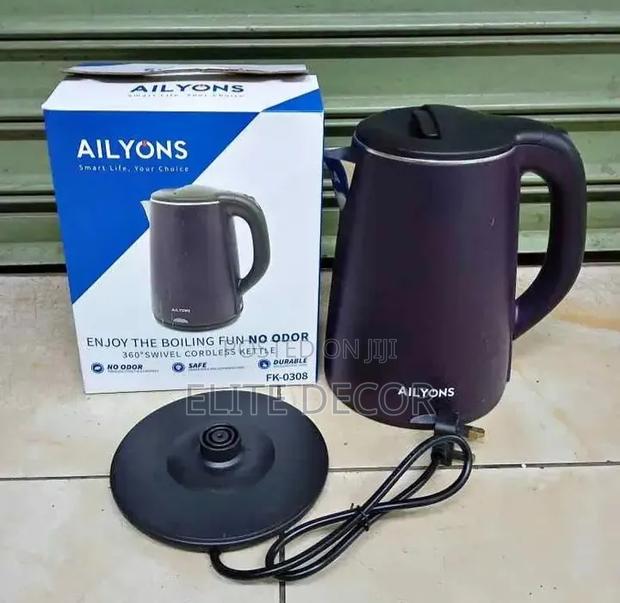 Ailyons 2.2l Electric Plastic Kettle – Fast Boil With Auto Shut-Off