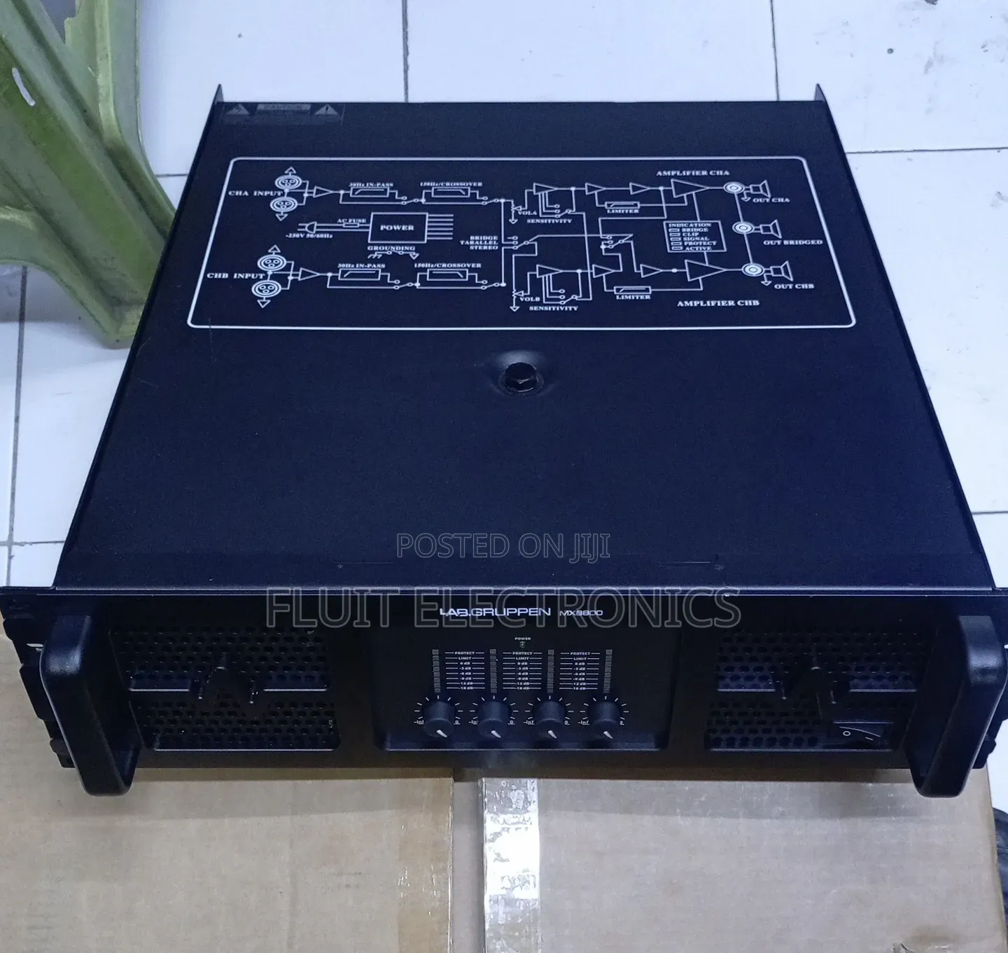 Labgrupen 4 Channel Power Amplifier