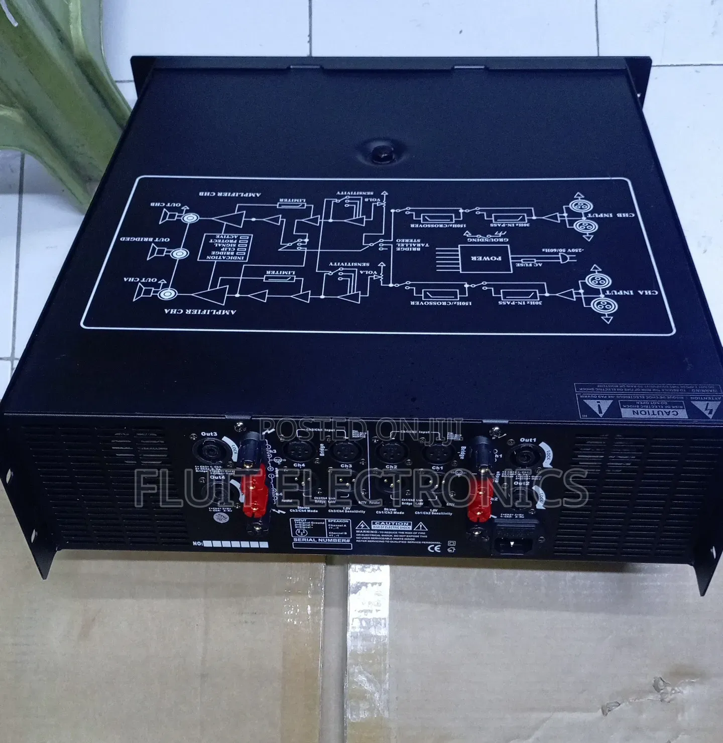 Labgrupen 4 Channel Power Amplifier
