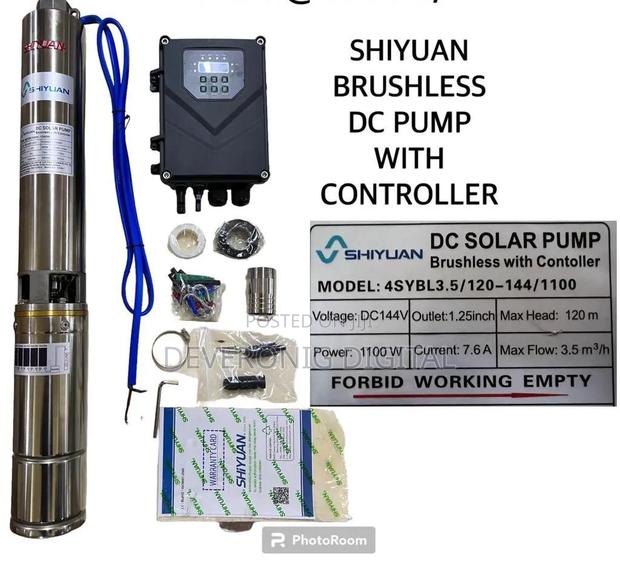Shiyuan Brushless Dc Water Pump With Controller 120m 1100w