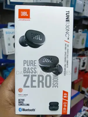 JBL Tune 130 Nc TWS Waterproof True Wireless in-Ear Earbuds - Black