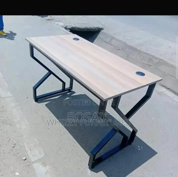 Metallic Sturdy Desk - main view