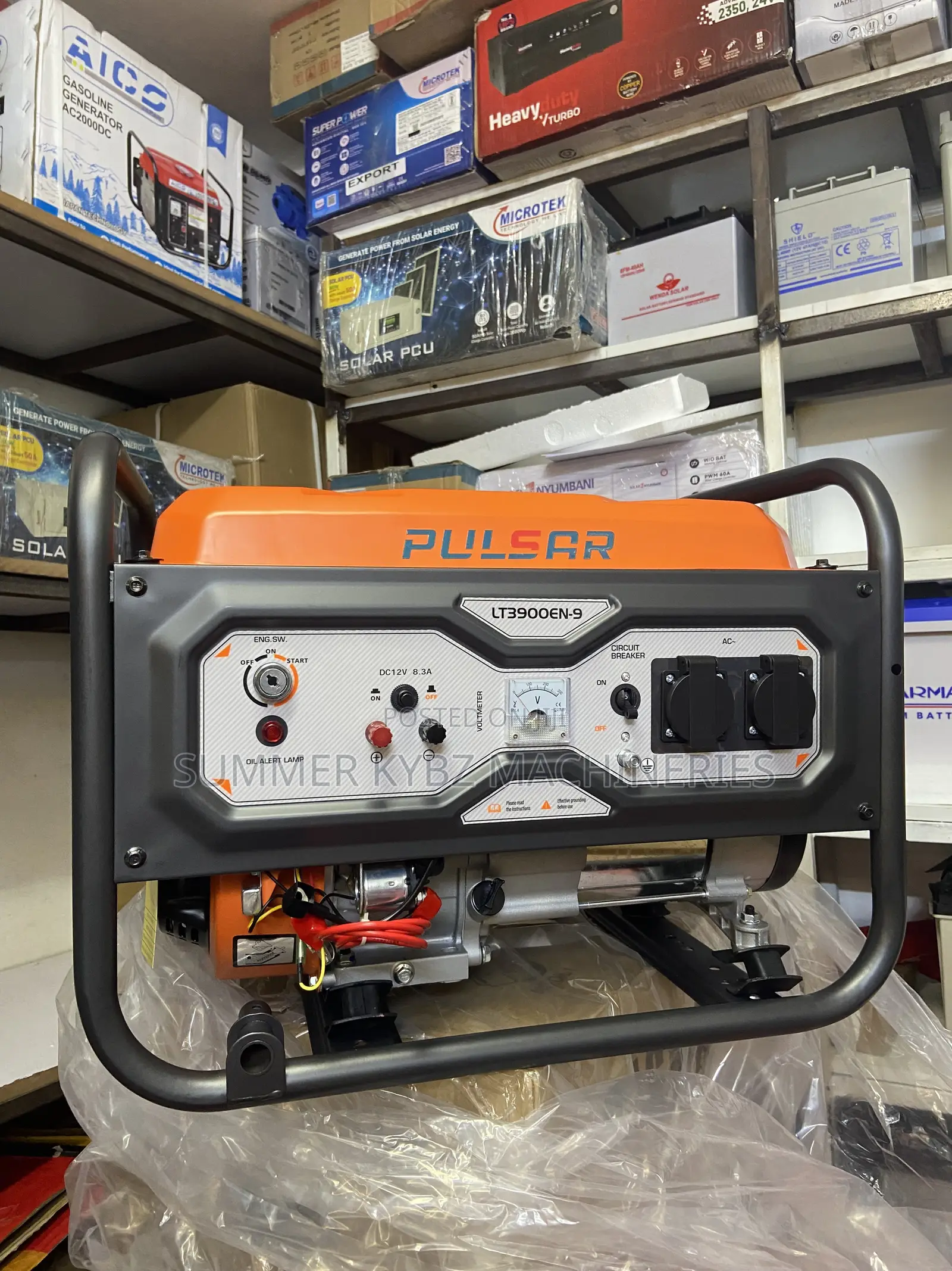 Pulsar Lt3900en-9 Is a 4kva Petrol-Powered Generator
