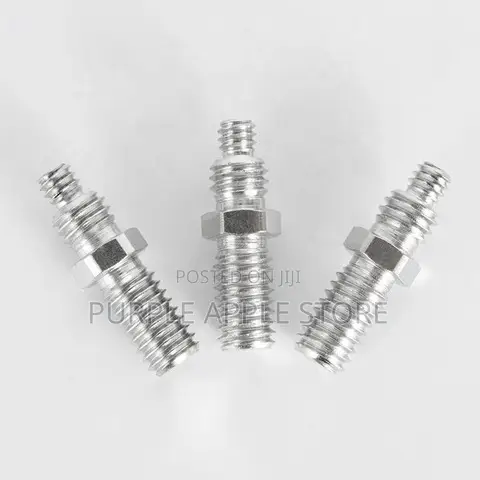 Doublehead Tripod Adapter Screw 1/4- 3/8 for Camera,Monopod