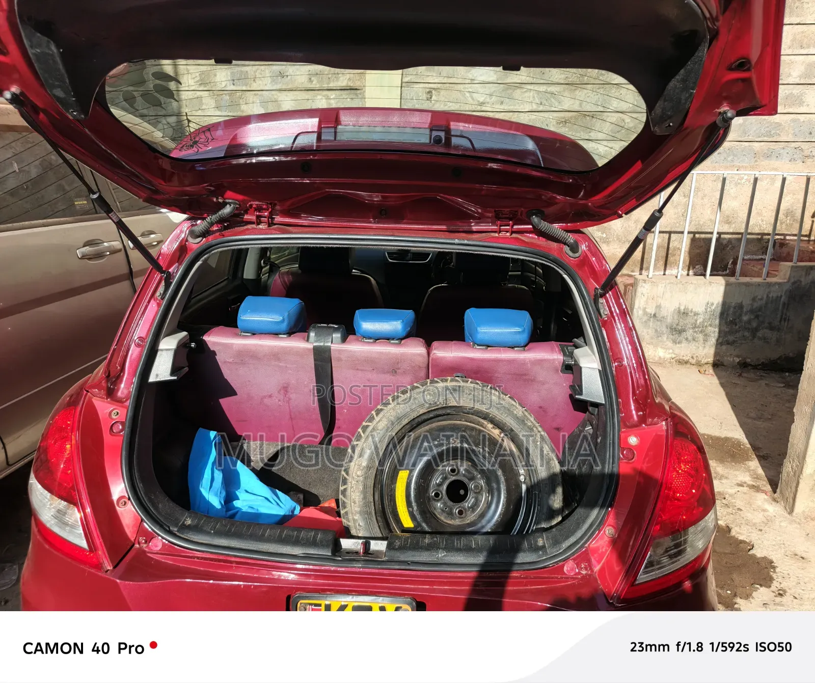 Suzuki Swift 2013 Red