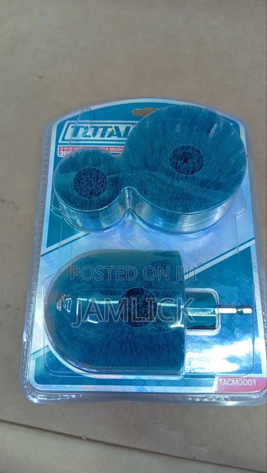3pcs Medium Bristle Brush Set