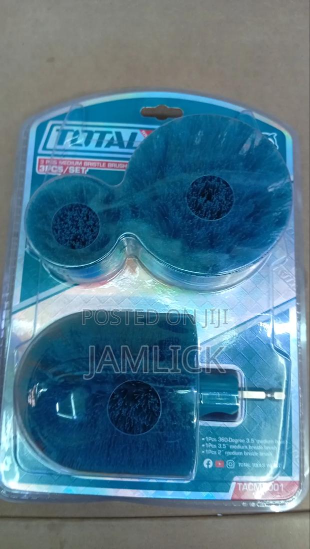 3pcs Medium Bristle Brush Set - thumbnail 2