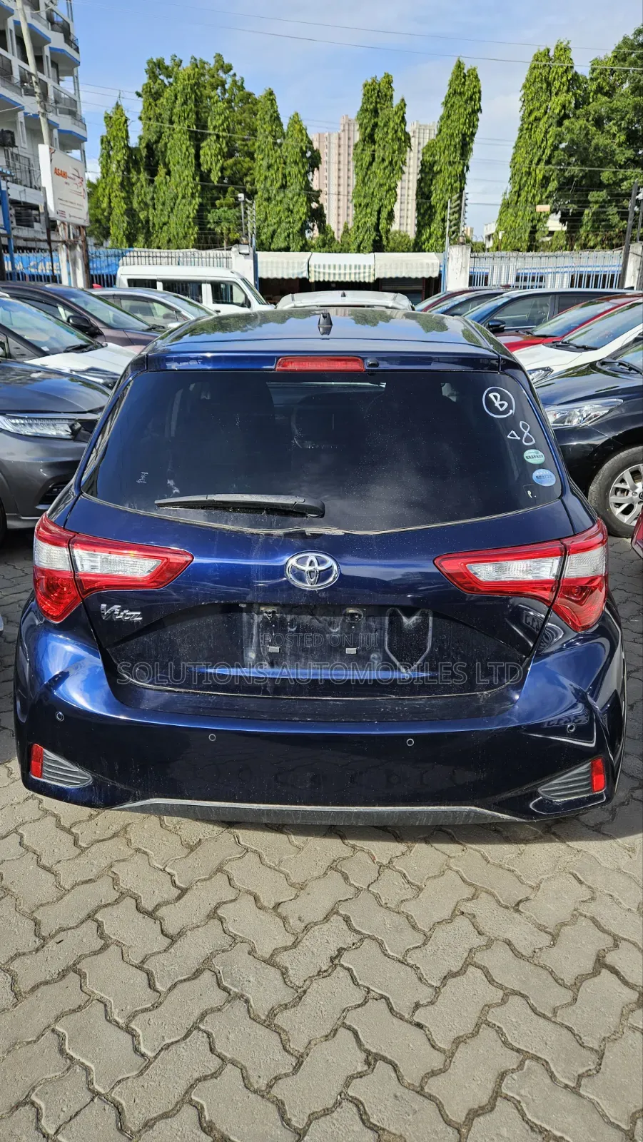 Toyota Vitz 1.3 FWD 5dr 2019 Blue