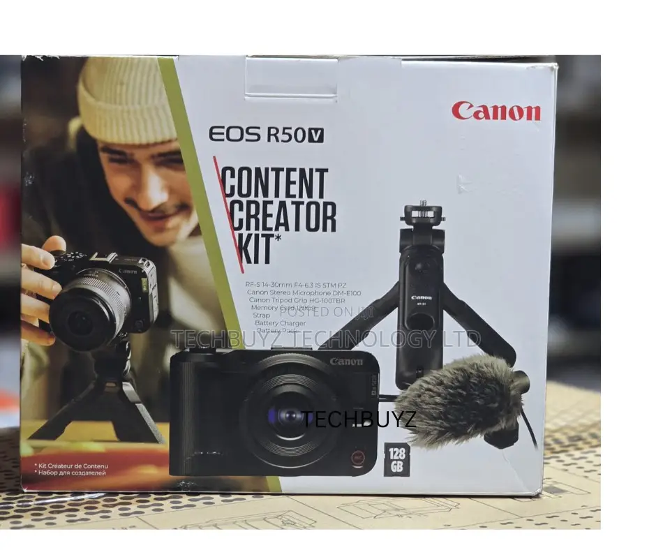 Canon R50v Content Creator Kit