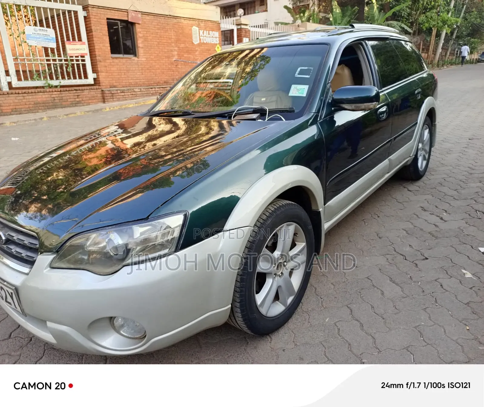 Subaru Outback 2005 Green