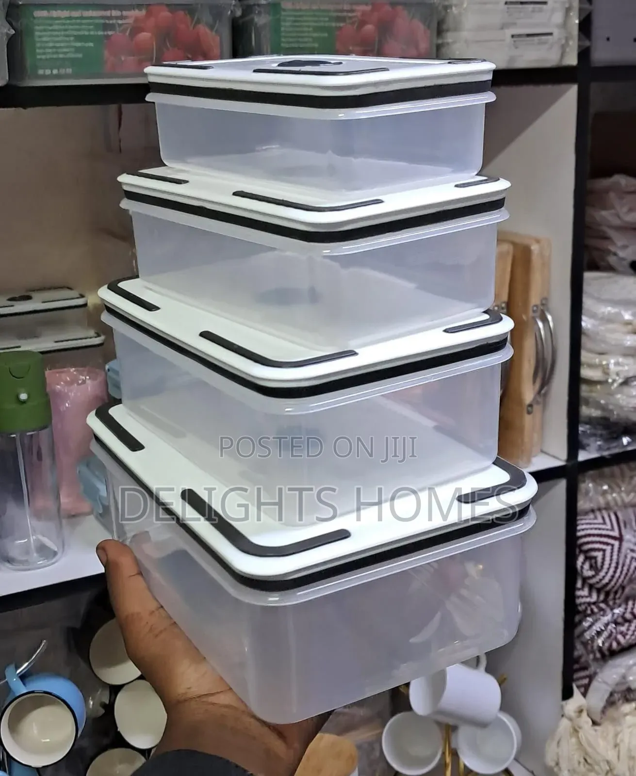 4pc Set Fridge Storage Containers_nje