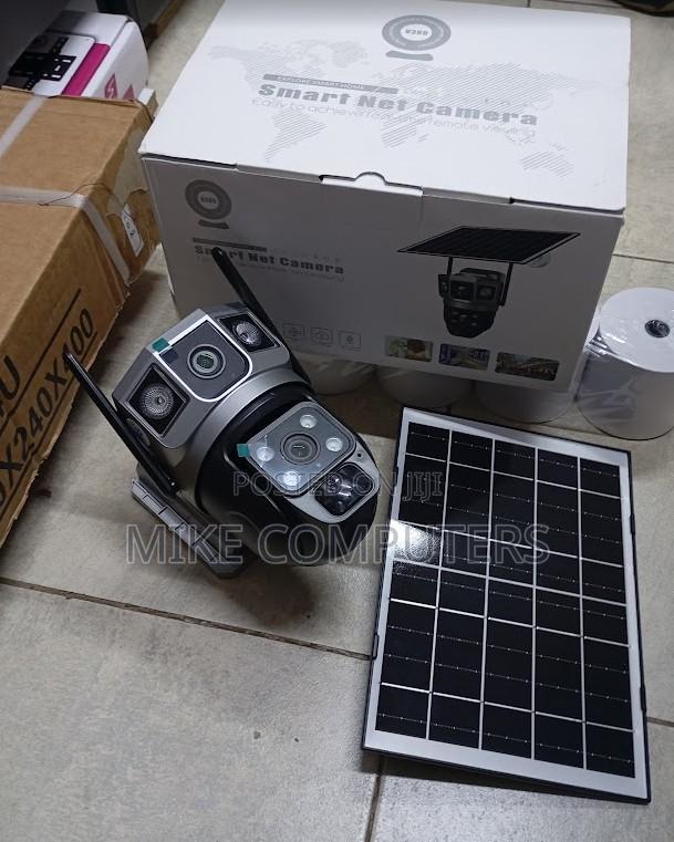 Dual Lens 4g Solar Camera – V380 Pro App Remote Access