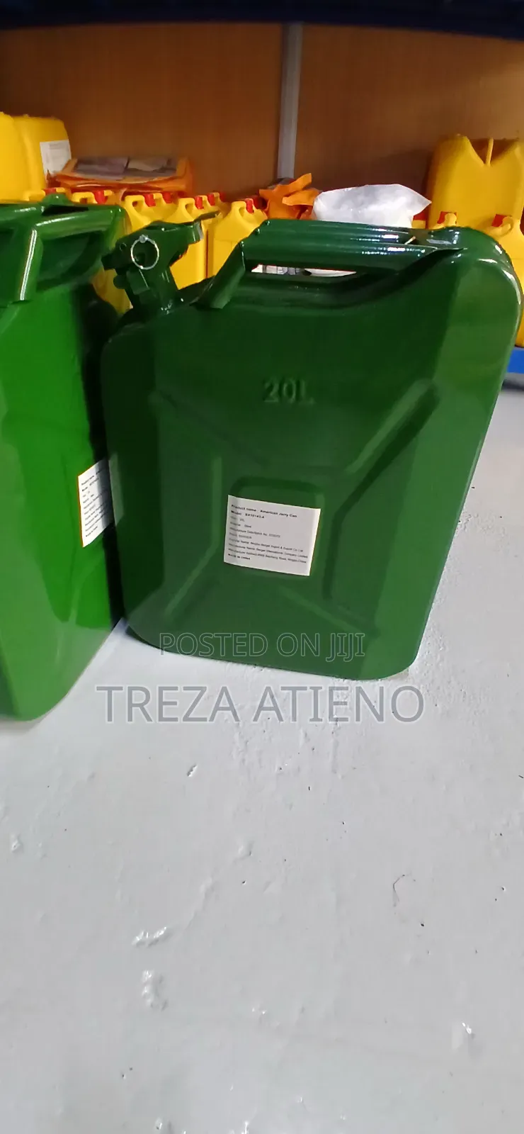 Fuel Jerrican for Vehicles and Generators
