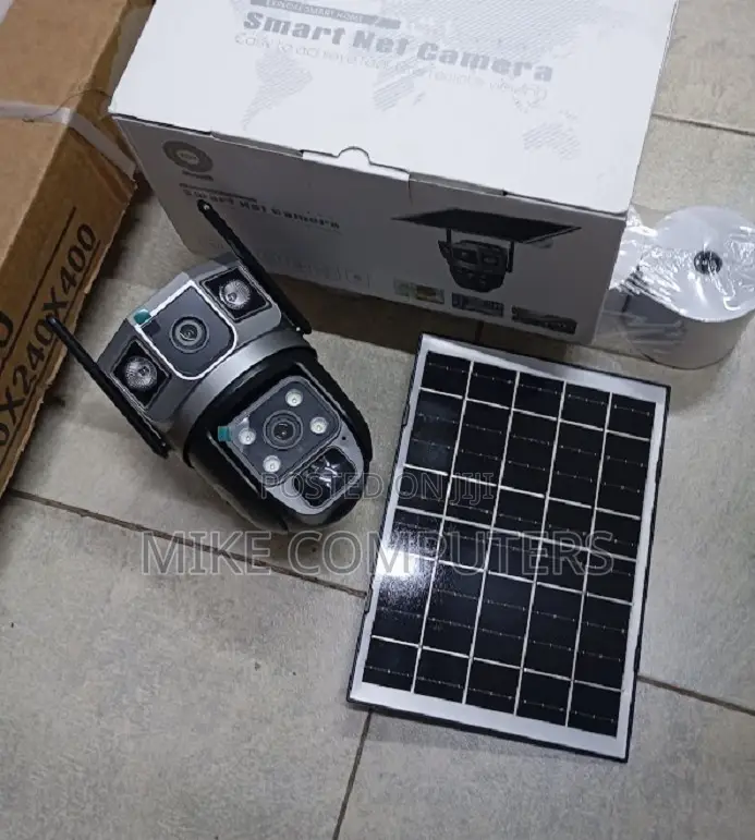 Dual Lens 4g Solar Security Camera – V380 Pro PTZ Outdoor Surveillance