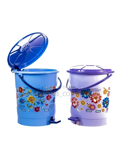 Kenpoly Branded Plastic Pedal Bin With a 10-Liter Capacity
