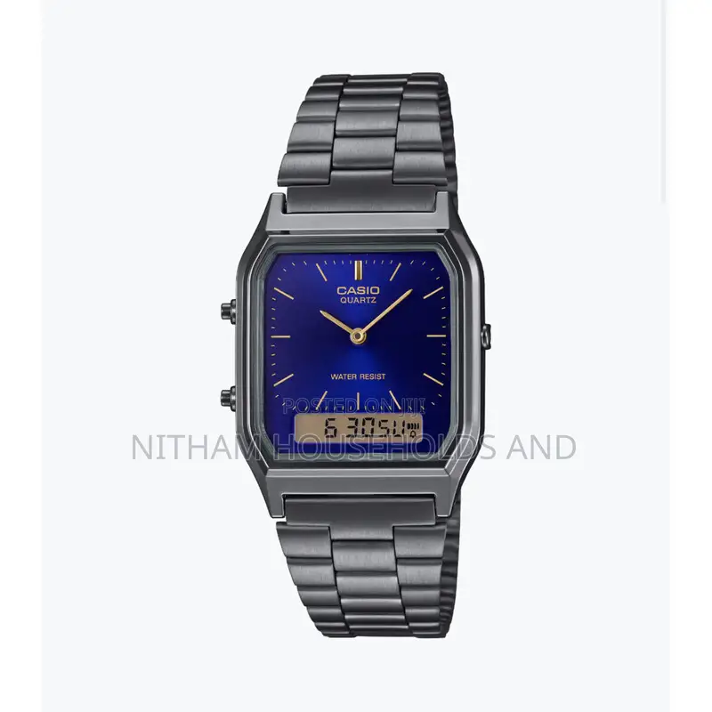 Casio Aq-230gg-2adf Vintage Digital-Analog Watch