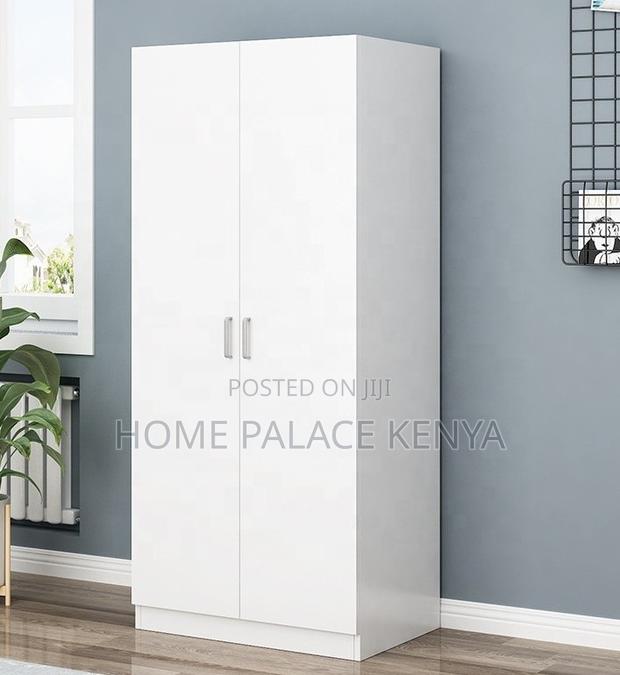Wardrobe: Double Door Compact Bedroom Storage - thumbnail 5