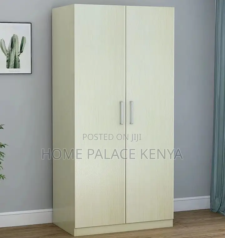 Wardrobe: Double Door Compact Bedroom Storage