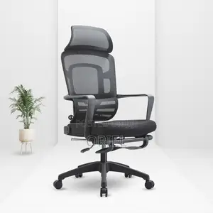 Office Chair : Executive Black Ergonomic Office Chair