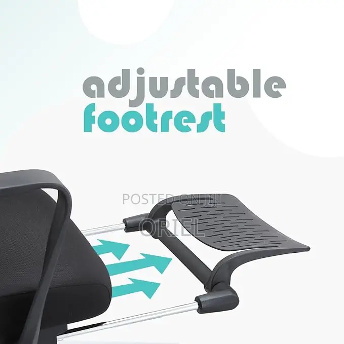 Office Chair : Executive Black Ergonomic Office Chair
