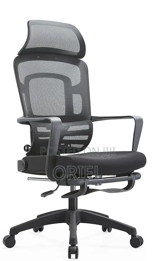 Office Chair : Executive Black Ergonomic Office Chair