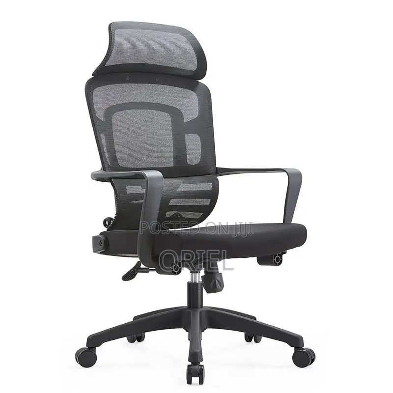 Office Chair : Executive Black Ergonomic Office Chair