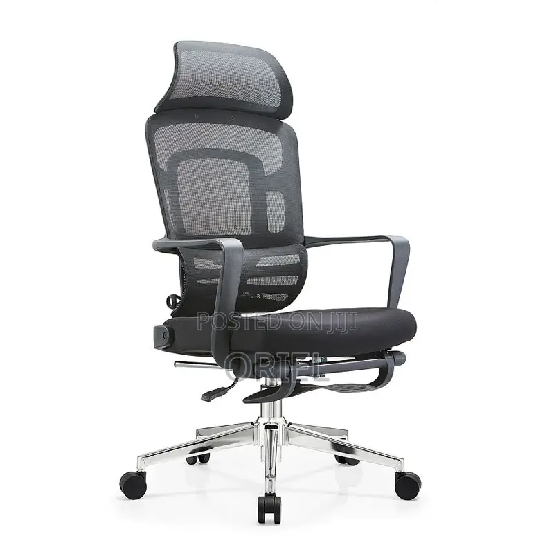 Office Chair : Executive Black Ergonomic Office Chair