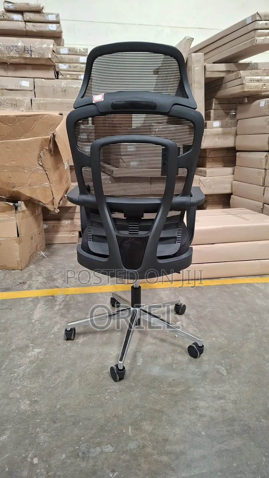 Office Chair : Executive Black Ergonomic Office Chair