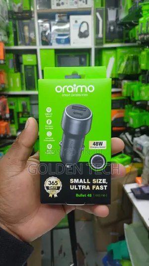 Oraimo Bullet 48w Smart Car Charger