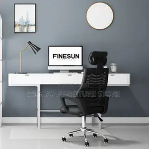 Office Chairs; Ergonomic Headrest Fabric Office Chairs