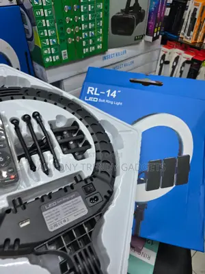 Rl-14 Dimmable Ring Light With Phone Holder and Stand
