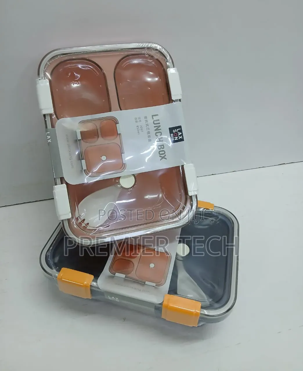 *3 Grid Snack Box