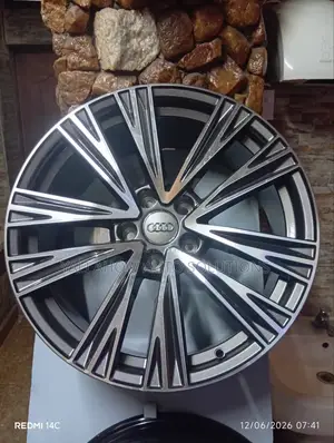 18" Audi Machined Gunmetal Wheels | Sport Alloy Rims