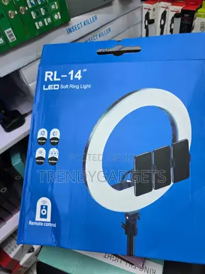 Rl-14 Dimmable Led Ring Lamp for Streaming and Makeup