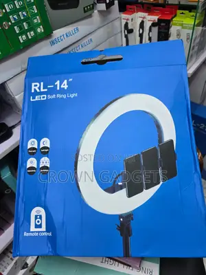 Rl-14 Dimmable Led Ring Lamp for Streaming and Makeup