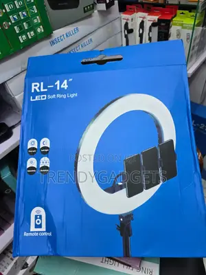 Rl-14 Dimmable Led Ring Lamp for Streaming and Makeup