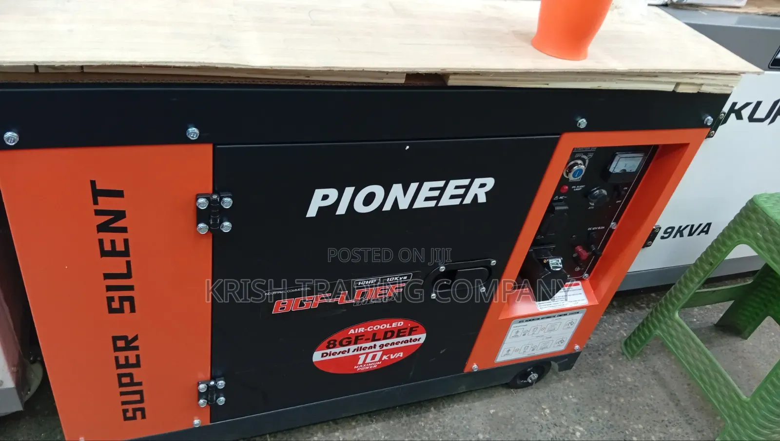 Pioneer 8gf-Ldef 10kva Diesel Generator