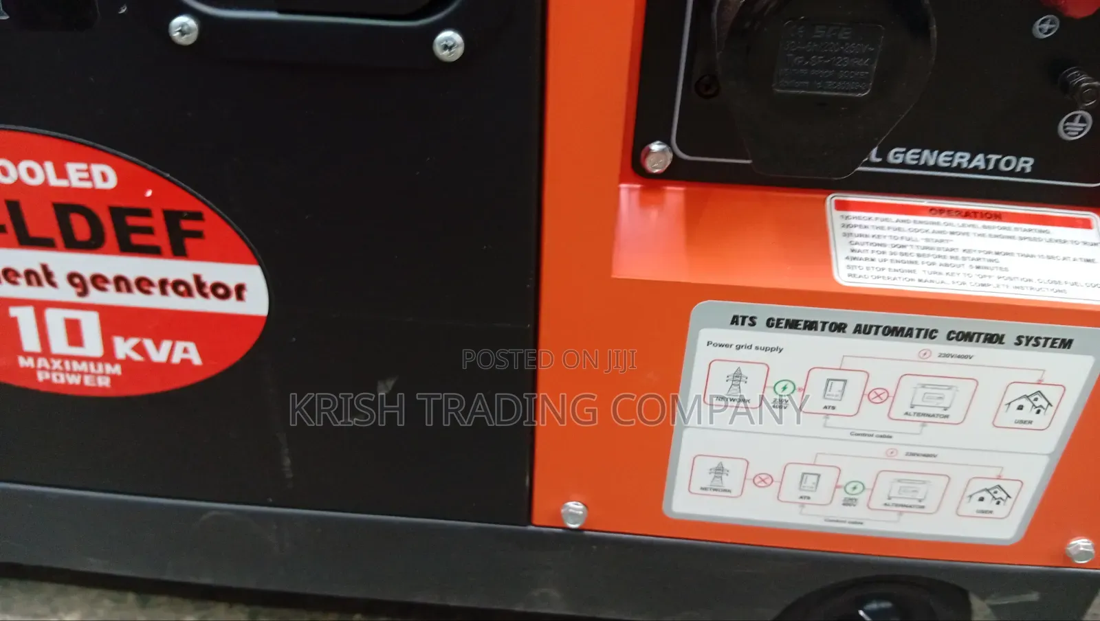 Pioneer 8gf-Ldef 10kva Diesel Generator