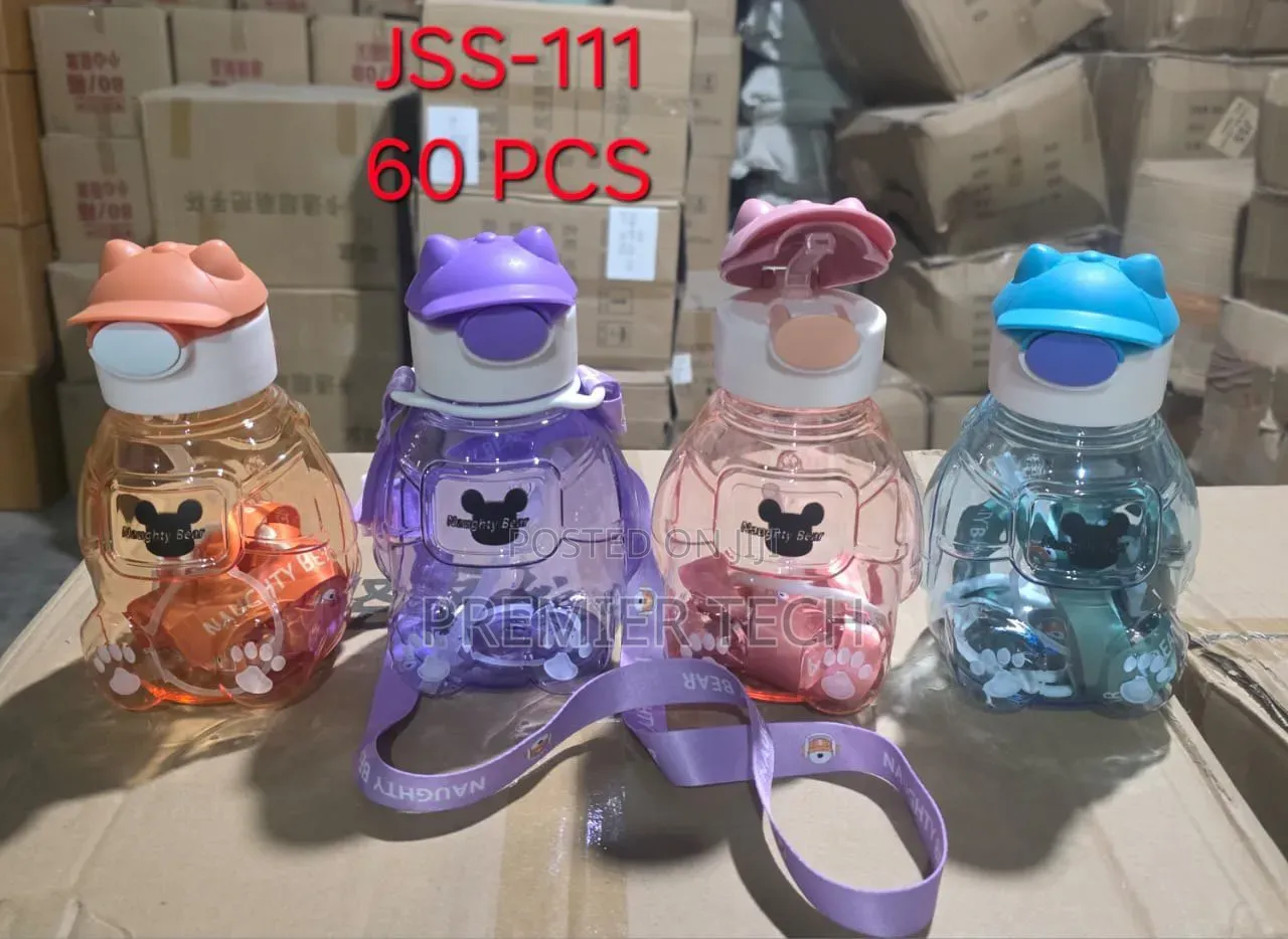 Kids Naughty Bear Water Bottle
