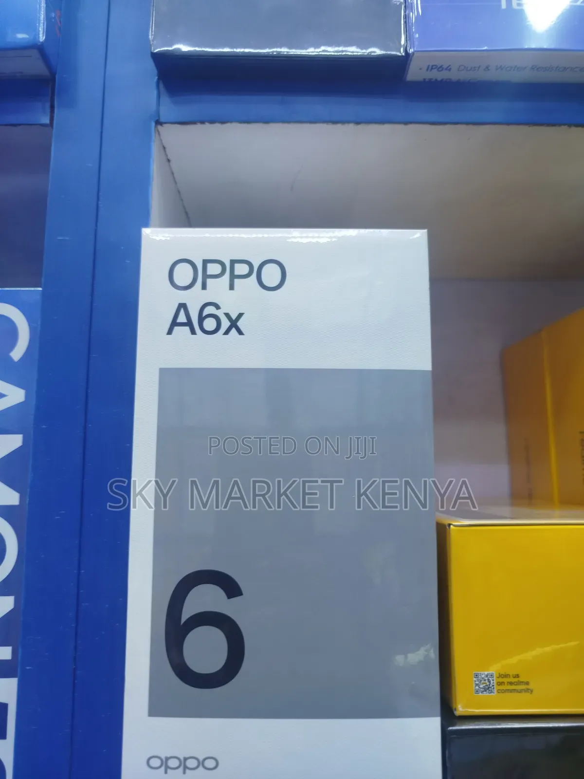 New Oppo A6x 128 GB Blue