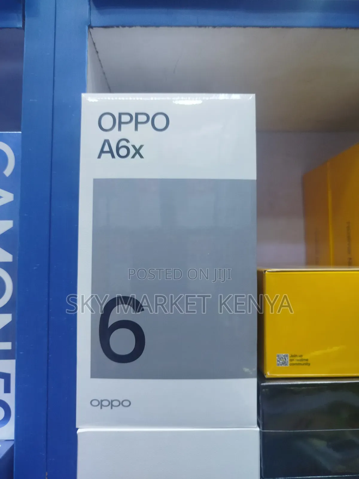 New Oppo A6x 128 GB Blue