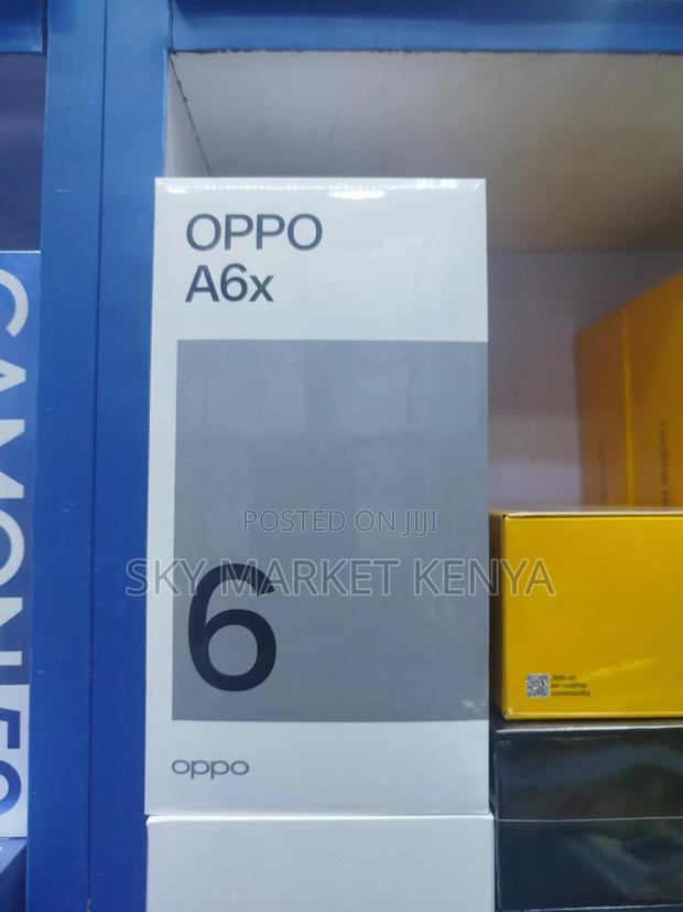 New Oppo A6x 128 GB Blue - thumbnail 3