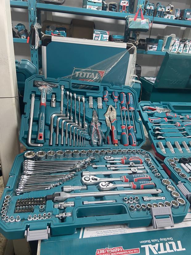 Total 142pcs Combination Tools Set (Model Thkthp21426)