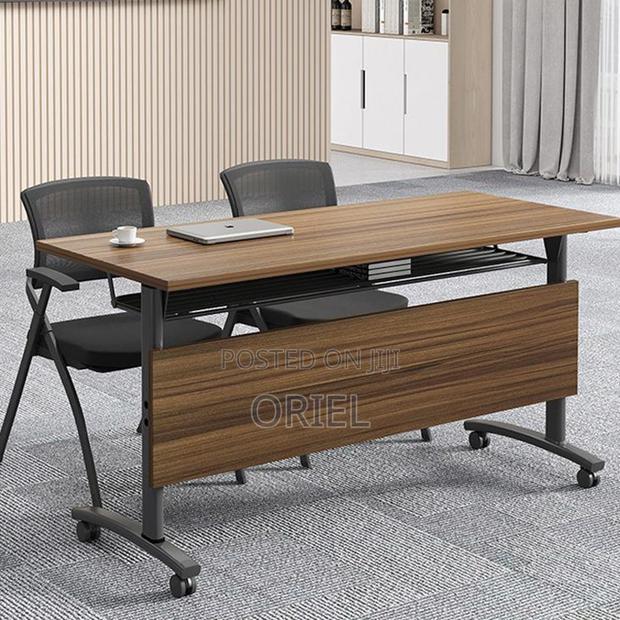 Office Table : 1.4m Foldable Training Office Seminar Table - thumbnail 2