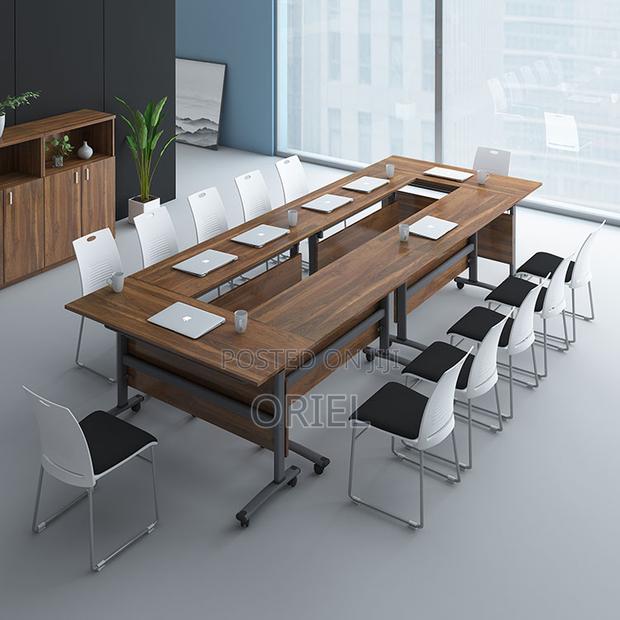 Office Table : 1.4m Foldable Training Office Seminar Table - thumbnail 4